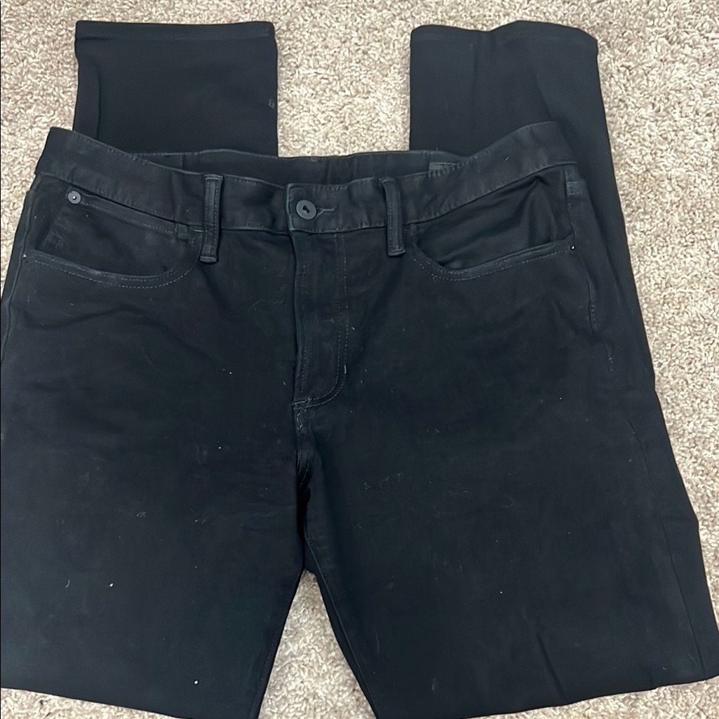 Bonobos Stylish Black Stretch Slimtaper 34/32 Pants